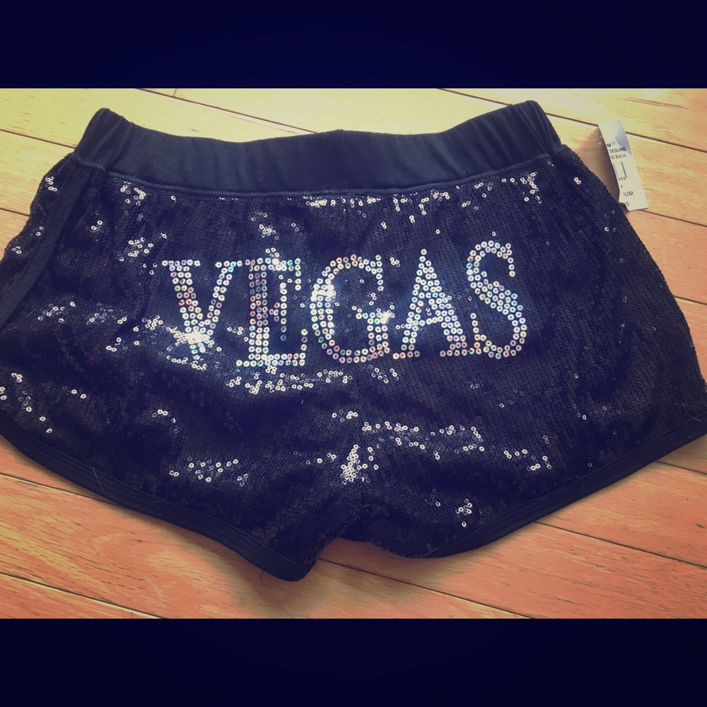 Vegas sequined shorts